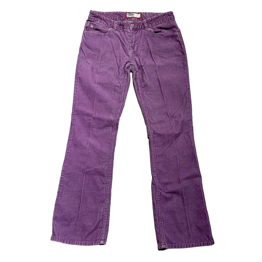 Vintage Old Navy lavender corduroy flare jeans size 6